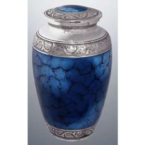  Mystic Blue Urn for Ashes Patio, Lawn & Garden