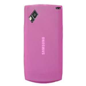  Samsung Wave S8500 Crystal Skin   Hot Pink Tinted Design 