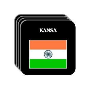  India   KANSA Set of 4 Mini Mousepad Coasters 