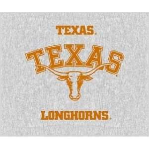   NCAA Texas Longhorns Property Of Afghan / Blanket