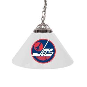  NHL Winnipeg Jets 14 Inch Single Shade Bar Lamp Sports 