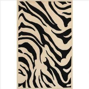  Goa Zebra Print Rug Size 5 x 8 Furniture & Decor