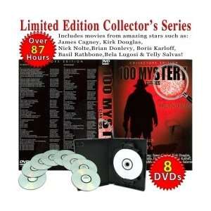  100 MYSTERY CLASSIC MOVIES   8 DVD Collection Everything 