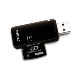 eTECH USB2.0 Black Color High Speed xD Memory Card Reader Supports 