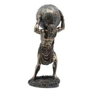 Sale   Desktop   Atlas   Greek Mythology Sculpture   Trinket Box 