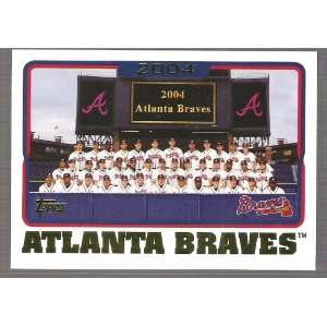  Atlanta Braves Team Card 2005 Topps MLB Card #640 Sports 