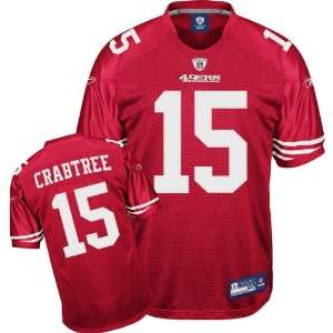 Reebok San Francisco 49ers Michael Crabtree Authentic Jersey  