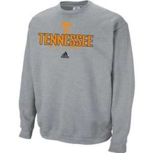 Tennessee Adidas Classic Crew Sweatshirt (Grey)  Sports 