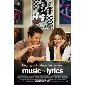  MUSIC AND LYRICS ORIGINAL MOVIE POSTER