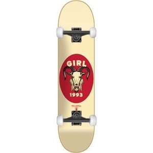  Girl Carroll Goat For It Complete Skateboard   8.12 w/Mini 