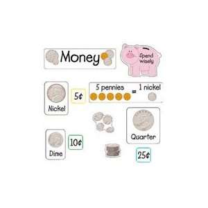  Counting Coins Mini Bulletin Board Set Toys & Games