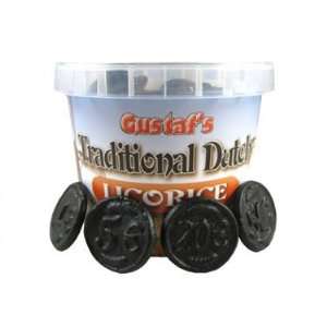 Licorice Coins, 8 oz tub, 6 count  Grocery & Gourmet Food