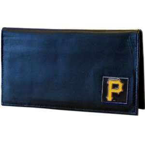  MLB Genuine Leather Checkbook Cover   Pittsburgh Pirates 