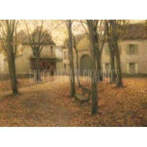 Henri Le Sidaner   Le Village en Autumne 