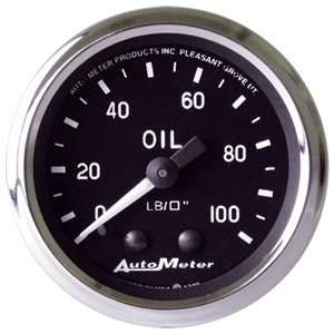   AutoMeter 2 1/16 Cobra Oil Press., 0 100 Psi, 427 Series Automotive