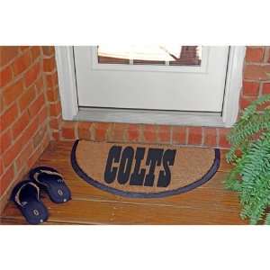 Memory Company Indianapolis Colts Half Moon Doormat  