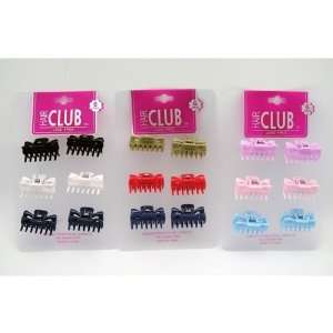  6Pc Small Claw Clips Case Pack 48   893854 Beauty