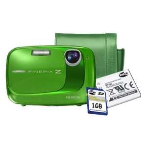  FujiFilm Green Z35 Digital Camera With Genuine Fujifilm 