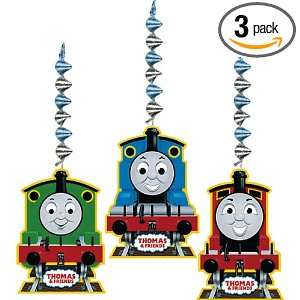  Thomas The Tank Engine Danglers, 3 Count Packages (Pack of 