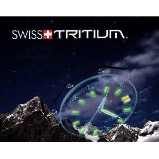   Mens SWW 32 N Blue Tube Tritium H3 Black Nylon Strap Watch Watches