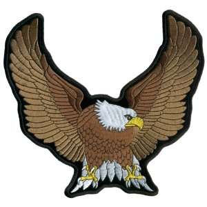  Brown Upwing Eagle Patch Automotive