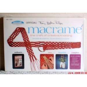  Vintage Macrame Kit Skilcraft 1970s 