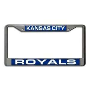  Kansas City Royals MLB Laser Cut Chrome License Plate 