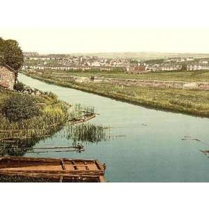   Poster   Bude from the canal Cornwall England 24 X 18 