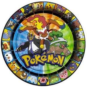  Pokemon Lunch Plates 8ct Toys & Games