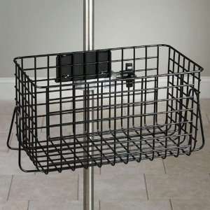 Small Heavy Duty Wire Basket for IV Pole (Requires universal clamp 
