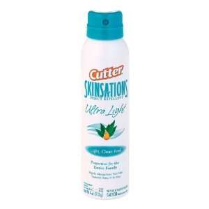  Cutter Skinsations Ultra Light Insect Repellent HG 95768 