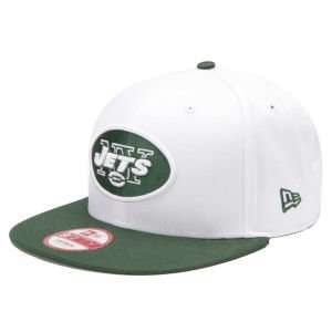  New York Jets New Era NFL White Top Snapback Cap Sports 