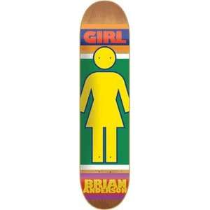  Girl B.anderson Mega Jams Skateboard Deck   8.5 Sports 