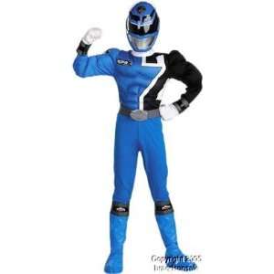   SPD Blue Ranger Muscle Costume (Size Medium 7 8) Toys & Games