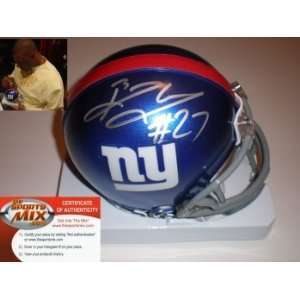 Brandon Jacobs Mini Helmet New York Giants  Sports 