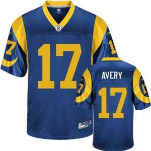  Donnie Avery Jersey Reebok Blue #17 St. Louis Rams 