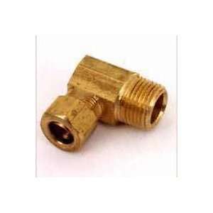  Anderson Copper & Brass 50069 0408 Brass Compression Elbow 1/4 