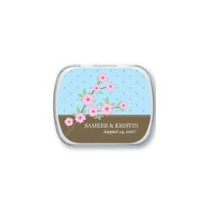  Cherry Blossom Personalized Mint Tins Health & Personal 