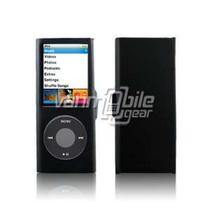 VMG Black Aluminum Metal Protective Case Cover for Apple iPod Nano 4 