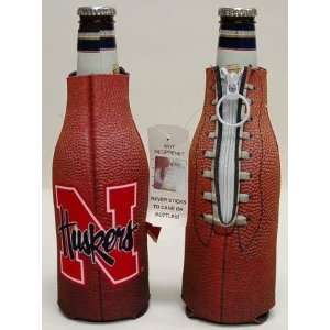  Set of (2) Nebraska Cornhuskers Football Bottle Coolie 