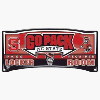  North Carolina State Wolfpack Locker Room Sign ** Sports 