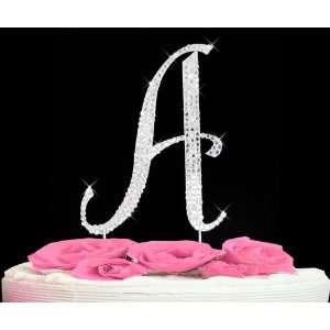  Cake Initial Toppers Letter Cake Topper A