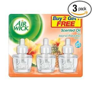  AIR WICK Scented Oil Refill, Island Paradise, 2.01 Ounce 