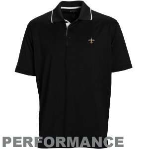 New Orleans Saint Golf Shirt  Antigua New Orleans Saints Team Impact 