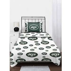  New York Jets NFL Twin Sheet Set