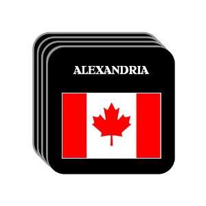  Canada   ALEXANDRIA Set of 4 Mini Mousepad Coasters 
