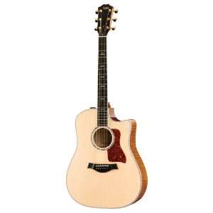  Taylor Guitars 610ce L Dreadnought Acoustic Electric Guitar 