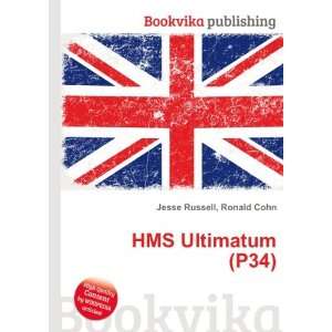  HMS Ultimatum (P34) Ronald Cohn Jesse Russell Books