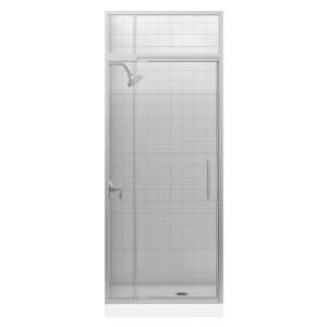   33 36W Pivot Shower Door and 3/8ft. Thick Glas