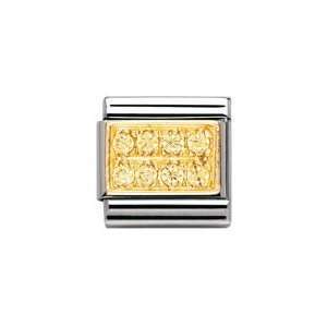  Composable Classic PAVE in stainless steel , 18k gold and 
